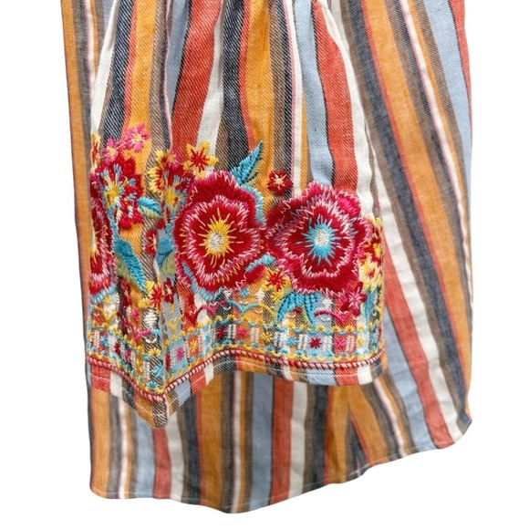 Savanna Jane South Beach Embroidered Top Size Small - Picture 11 of 14